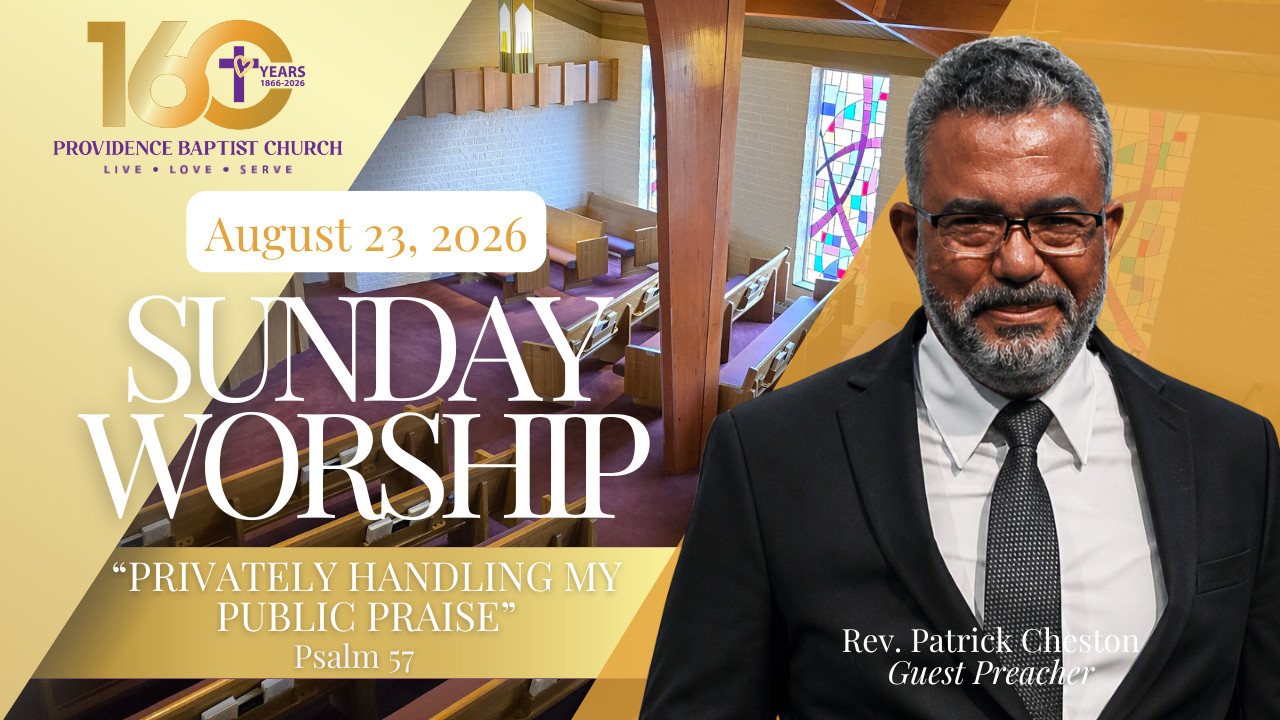 Guest Preacher Rev Cheston and Title of Sermon